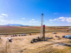 Industrial Photography - Helium Drill Pad - Grand Gulf Energy